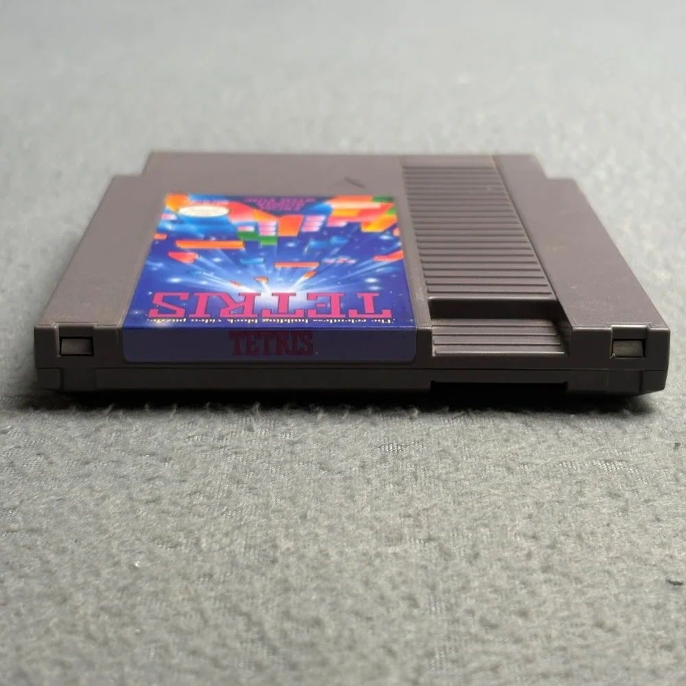 Tetris Nintendo NES Video Game Cartridge NES-EI-USA Authentic Retro Puzzle